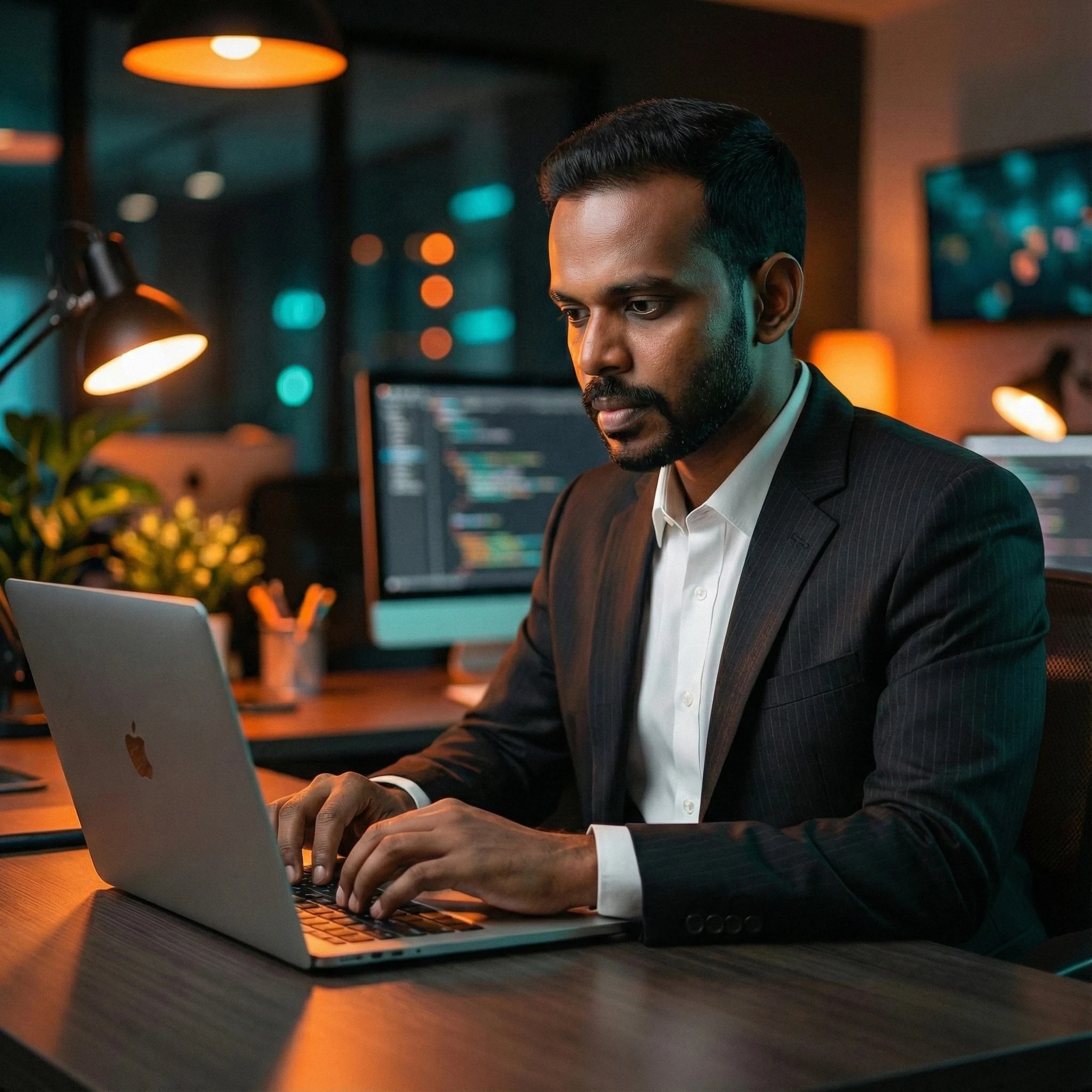 Prabhashankar working